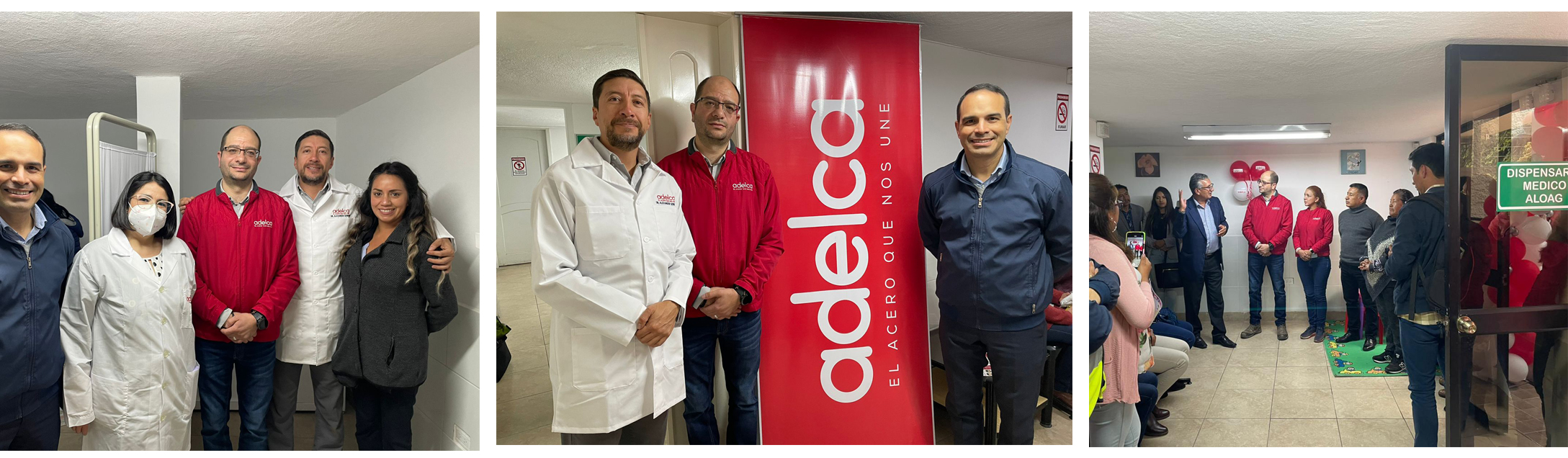 Adelca inaugura nuevo dispensario médico