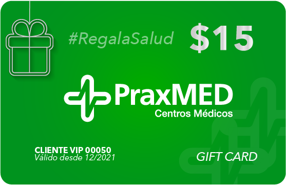 tarjeta de regalo praxmed